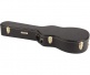 G6296 ROUND NECK RESONATOR FLAT TOP CASE, BLACK