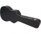 G6296 ROUND NECK RESONATOR FLAT TOP CASE, BLACK