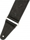 Tooled Leather Guitar Strap, 2, Black