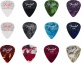 351 Dotted Celluloid Picks, 12-Pack, Medium