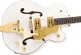 G6136TG PLAYERS EDITION FALCON HOLLOW BODY WITH STRING-THRU BIGSBY AND GOLD HARDWARE EBO, WHITE