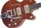 G6659TFM PLAYERS EDITION BROADKASTER JR. CENTER BLOCK SINGLE-CUT WITH STRING-THRU BIGSBY AND FLAME M