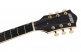 Electromatic Ltd Flame Okoume Broadkaster Double-Cut With Bigsby Rw Roundup Orange