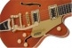 G5655TG ELECTROMATIC CENTER BLOCK JR. SINGLE-CUT WITH BIGSBY AND GOLD HARDWARE LRL, ORANGE STAIN