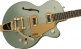 G5655TG ELECTROMATIC CENTER BLOCK JR. SINGLE-CUT WITH BIGSBY AND GOLD HARDWARE LRL, ASPEN GREEN