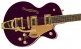 G5655TG ELECTROMATIC CENTER BLOCK JR. BIGSBY AND GOLD HW LRL AMETHYST - RECONDITIONNE
