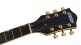 Electromatic Ltd Flame Okoume Broadkaster Jr. Single -Cut With Bigsby Rw Roundup Orange