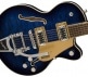 G5655T-QM ELECTROMATIC CENTER BLOCK JR. SINGLE-CUT QUILTED MAPLE WITH BIGSBY HUDSON SKY