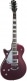 G5220LH ELECTROMATIC JET BT SINGLE-CUT WITH V-STOPTAIL, LHED, BLACK WLNT, DARK CHERRY METALLIC