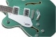 G5622LH ELECTROMATIC CENTER BLOCK DOUBLE-CUT WITH V-STOPTAIL, LHED LRL, GEORGIA GREEN