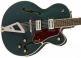 G2420 STREAMLINER HOLLOW BODY WITH CHROMATIC II LRL BROAD'TRON BT-3S PICKUPS CADILLAC GREEN