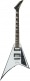 JS RHOADS JS32T, AMARANTH FINGERBOARD, WHITE WITH BLACK BEVELS