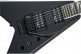 JS KING V JS32, AMARANTH FINGERBOARD, GLOSS BLACK