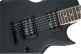 JS MONARKH SC JS22, AMARANTH FINGERBOARD, SATIN BLACK