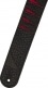 JACKSON® SHARK FIN LEATHER STRAP RED AND BLACK 2
