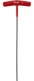 Truss Rod Adjustment Wrench, T-Style, 1/8, Red