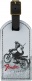 Fender Vintage Ad Luggage Tag, Motorcycle Rider