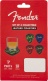 FENDER® PICK SHAPE LOGO COASTERS 4-PACK MULTI-COLOR