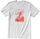 FENDER JAGUAR SURF T-SHIRT, WHITE AND RED, XXL