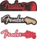 fender Bookmarks Set of 3