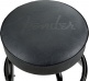 Embossed Black Logo Barstool Black-Black 30