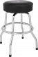 CHEVRON LOGO BARSTOOL BLACK-CHROME 24