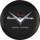 Chevron Logo Barstool Black-Chrome 30