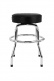 Spaghetti Logo Pick Pouch Barstool Black-chrome 24