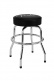 Spaghetti Logo Pick Pouch Barstool Black-chrome 24