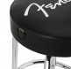Spaghetti Logo Pick Pouch Barstool Black-Chrome 30