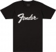 Fender Logo Date Back Tee Black M