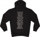 Fender Logo Date Back Hoodie Black S