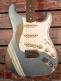 65 STRAT RELIC MASTERBUILT BY GREG FESSLER BLUE ICE METALLIC WITH OLYMPIC WHITE COMPETITION STRIPES