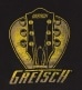 GRETSCH HEADSTOCK PICK T-SHIRT BLACK MEDIUM