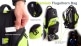 BAG FOR BUGLE BLACK/GREEN LIME PB-02-L