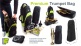 FUNDA TROMPETTE BLACK/GREEN LIME PB-04-L