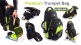 FUNDA TROMPETTE BLACK/GREEN LIME PB-04-L