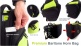 BAG FOR SAXHORN BARYTON BLACK/GREEN LIME PB-12-L