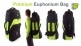 BAG FOR EUPHONIUM BLACK/GREEN LIME PB-13-L