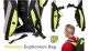 Housse Euphonium Noire/vert Lime PB-13-L