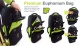 Housse Euphonium Noire/vert Lime PB-13-L