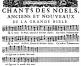 BALLARD C. - CHANTS DES NOELS ANCIENS ET MODERNES - FAC-SIMILE FUZEAU
