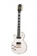 LES PAUL CUSTOM ORIGINS 7 MATT HEAFY + ETUI BONE WHITE GAUCHER ARTIST IBG