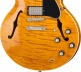 Es-335 Figured Honey Amber