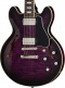 ES-339 Figured Dark Purple Burst
