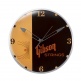 Horloge Gibson Vintage Lighted Wall Clock - Strings Sign