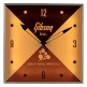 HORLOGE GIBSON VINTAGE LIGHTED WALL CLOCK - GIBSON INC. SIGN