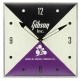 Home Office And Studio Gibson Vintage Lighted Wall Clock - Gibson Inc. Sign