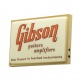 Home Office And Studio Gibson Vintage Lighted Sign - Guitars & Amplifiers Sign