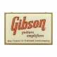 Home Office And Studio Gibson Vintage Lighted Sign - Guitars & Amplifiers Sign